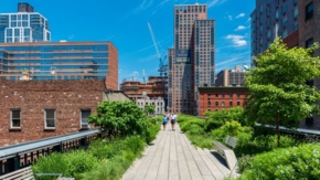 Park in luftiger Höhe - High Line in New York